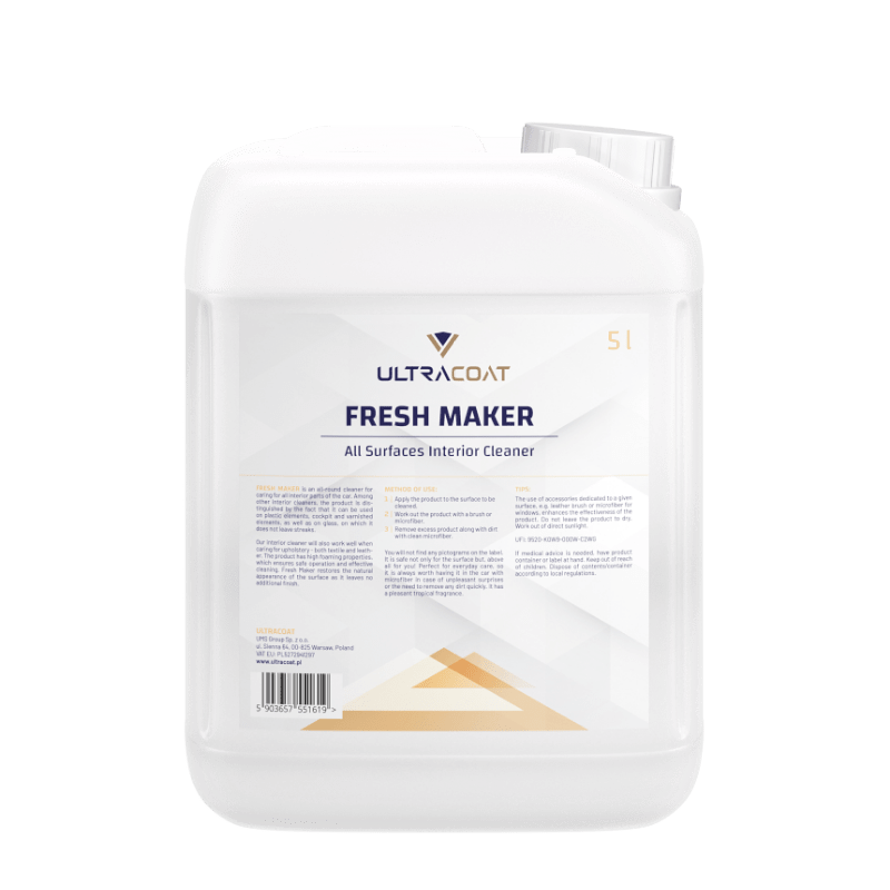 Ultracoat Fresh Maker – All Surface Interior Cleaner 5L