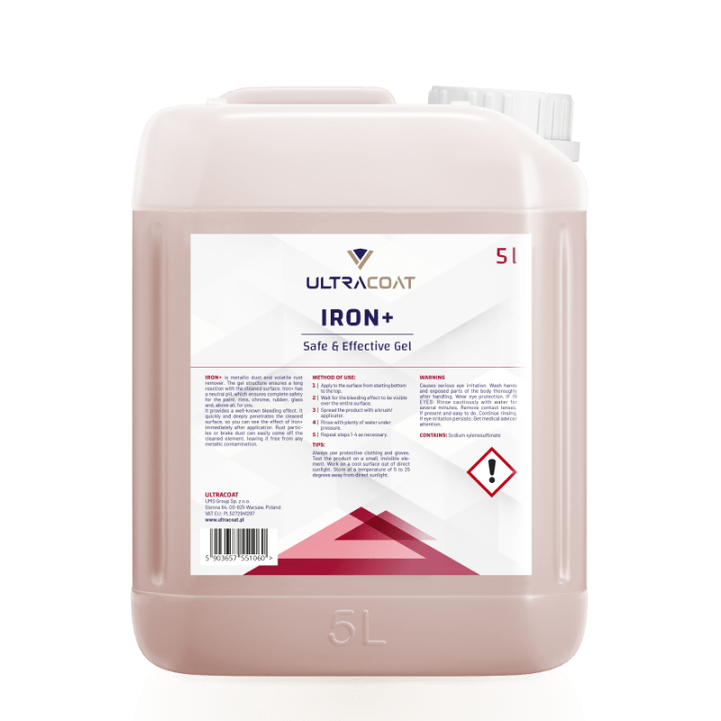 Ultracoat Iron+ Remover 5L